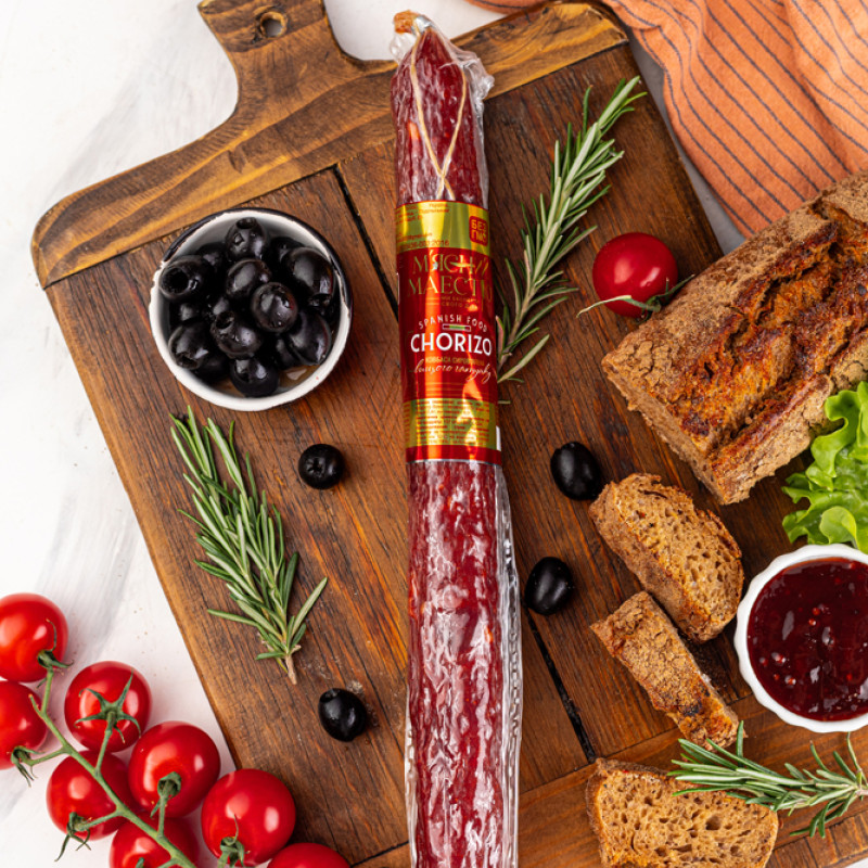Ковбаса сиров'ялена куряча Chorizo
